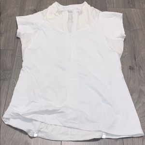 Lululemon running 1/2 zip t shirt